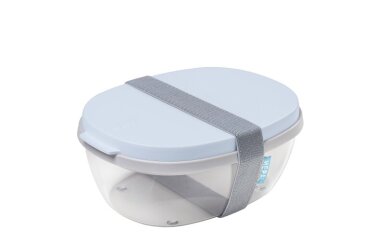 salad box ellipse - Nordic blue